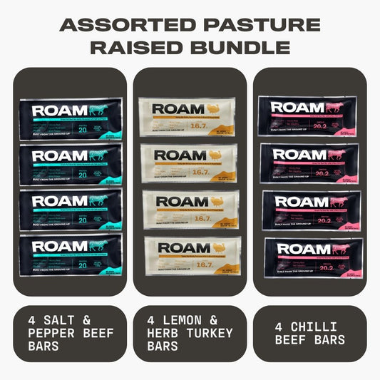 Assorted Pasture Raised Meat Bar Bundle