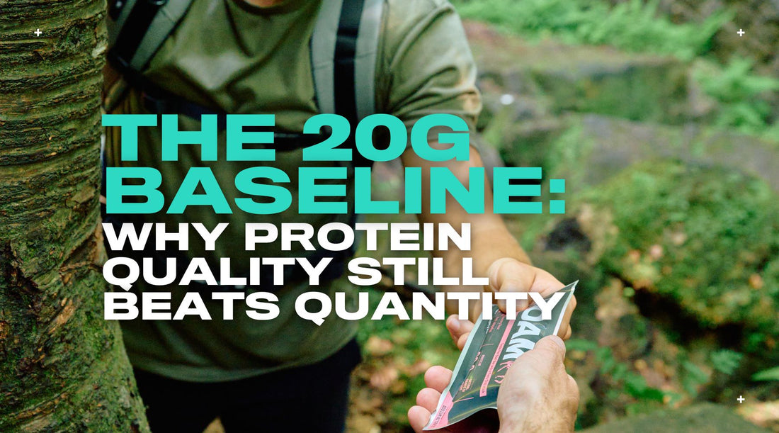The 20g Baseline: Why Protein Quality Still Beats Quantity