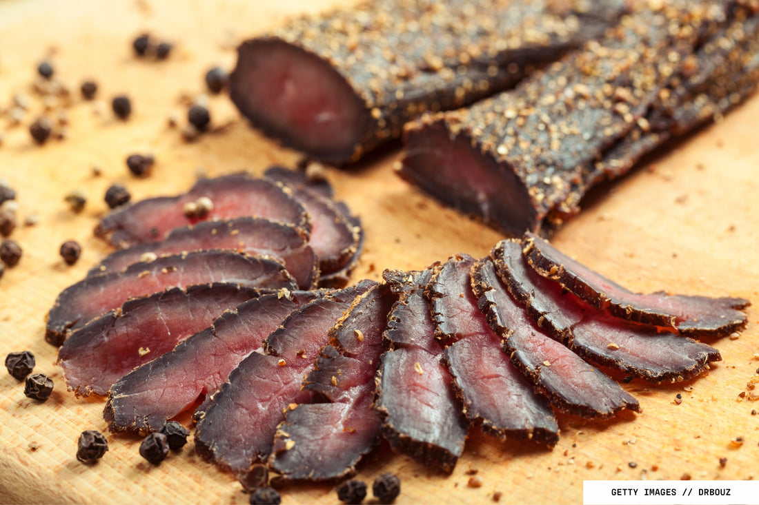 What is biltong, and how does it compare to other cured meats