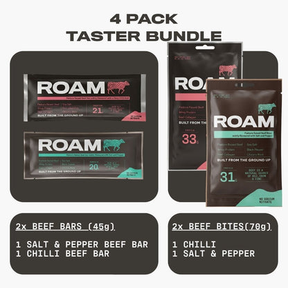 Roam Taster 4 Pack