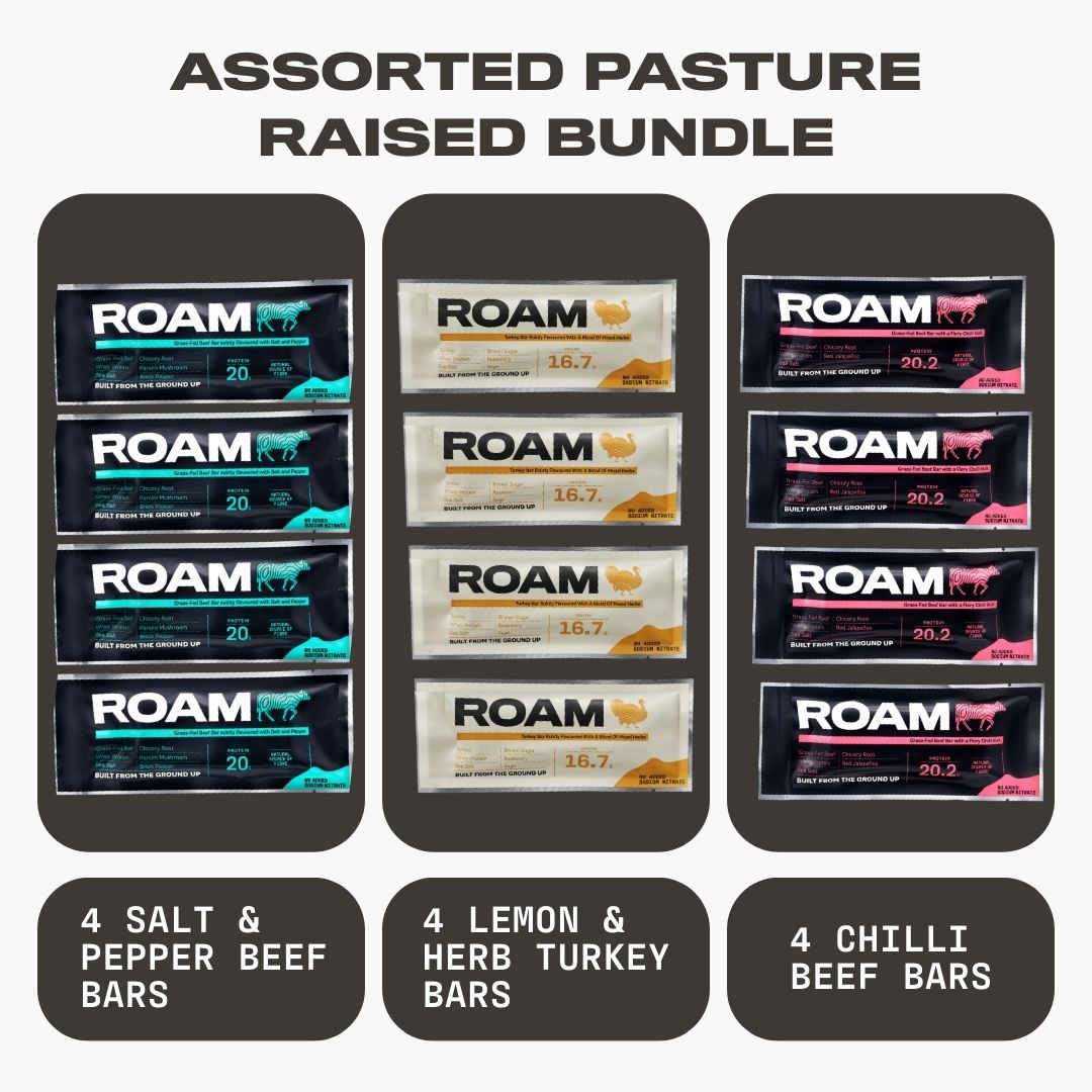 Assorted Pasture Raised Meat Bar Bundle