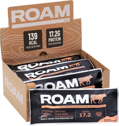 Smokey Paprika, Cranberry & Almond Beef Bar