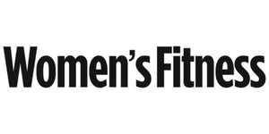 'Women's Fitness magazine logo in black text.'
